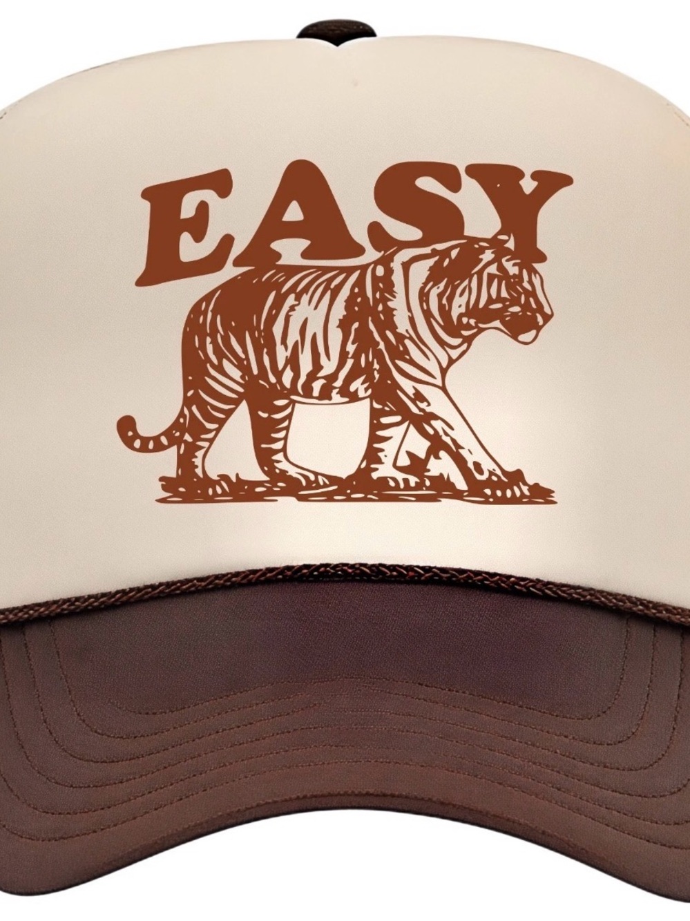 Easy Tiger Foam Trucker Hat Snapback Cap Vintage Style